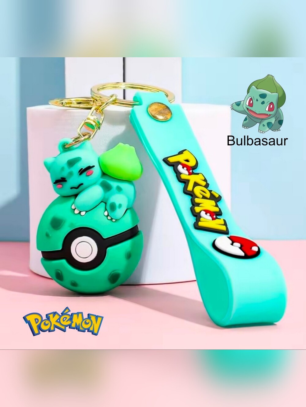 Pokemon Bulbasaur Keychain
